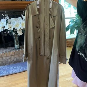 Burberry Tan Trench Coat